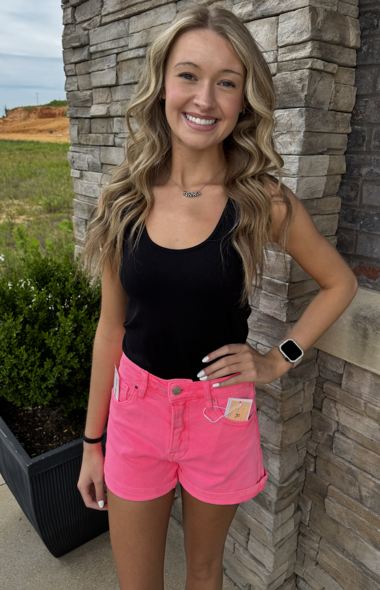 Risen Hot Pink Shorts