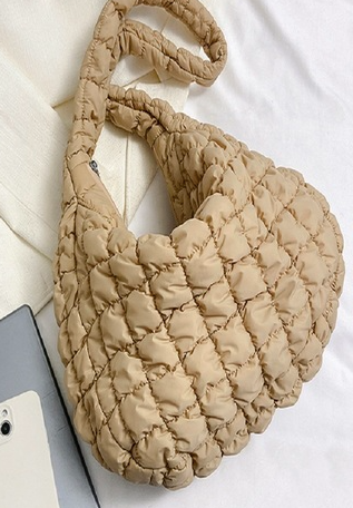 Fits Everything Puff Quilted Bag