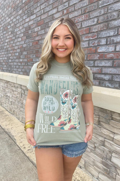 Cowgirl Social Tee