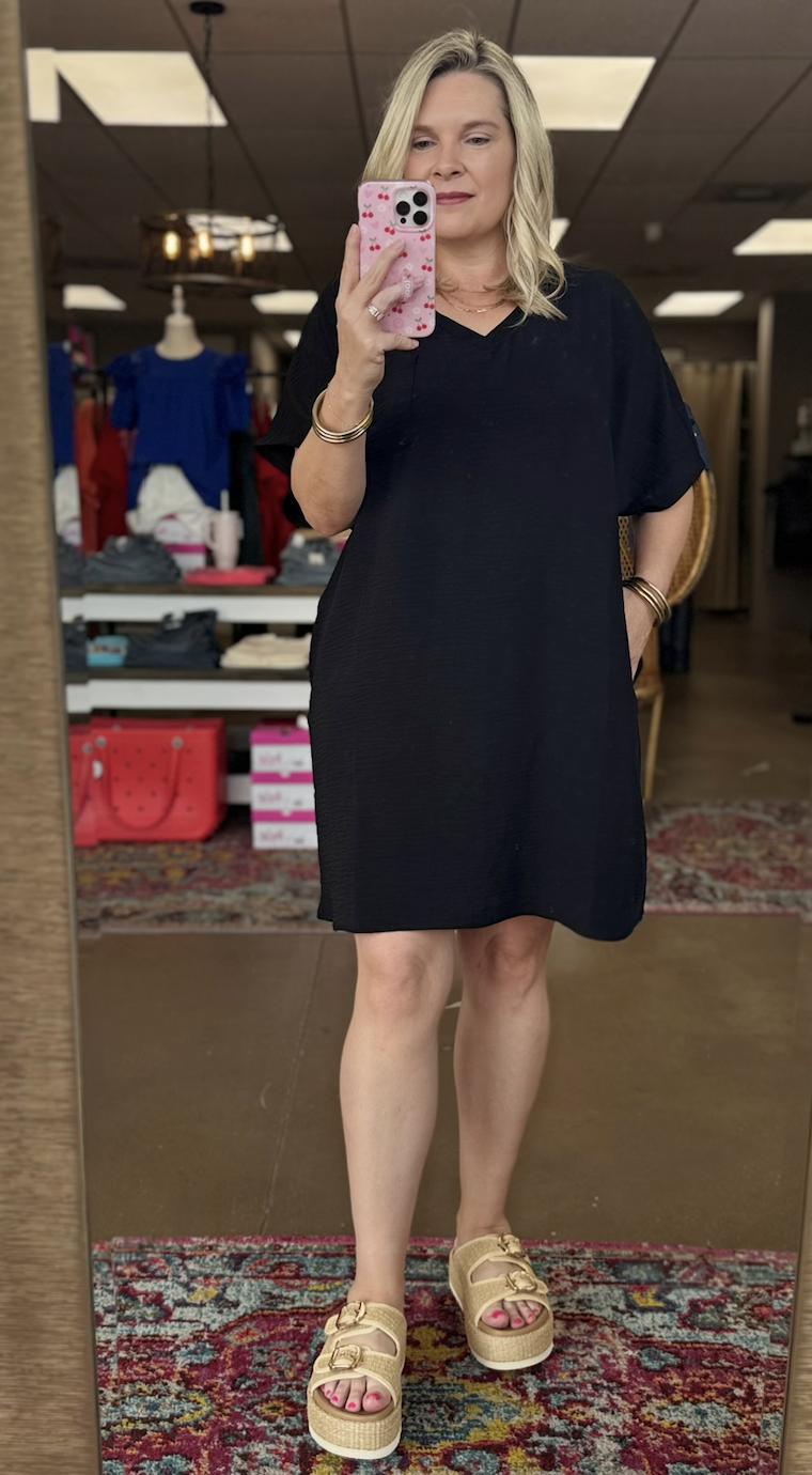 Denver Airflow Dress Black