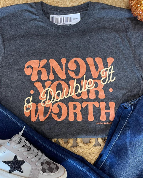 Know Your Worth Tee