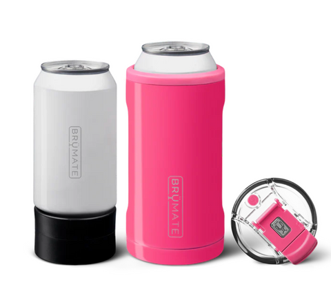Brumate Hopsulator Trio Neon Pink  12 16 oz Standard Cans