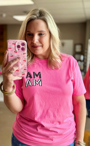 MaMa Hot Pink Tee