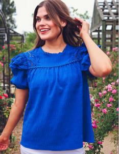 Kimber Eyelet Top