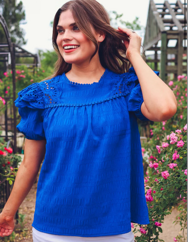 Kimber Eyelet Top
