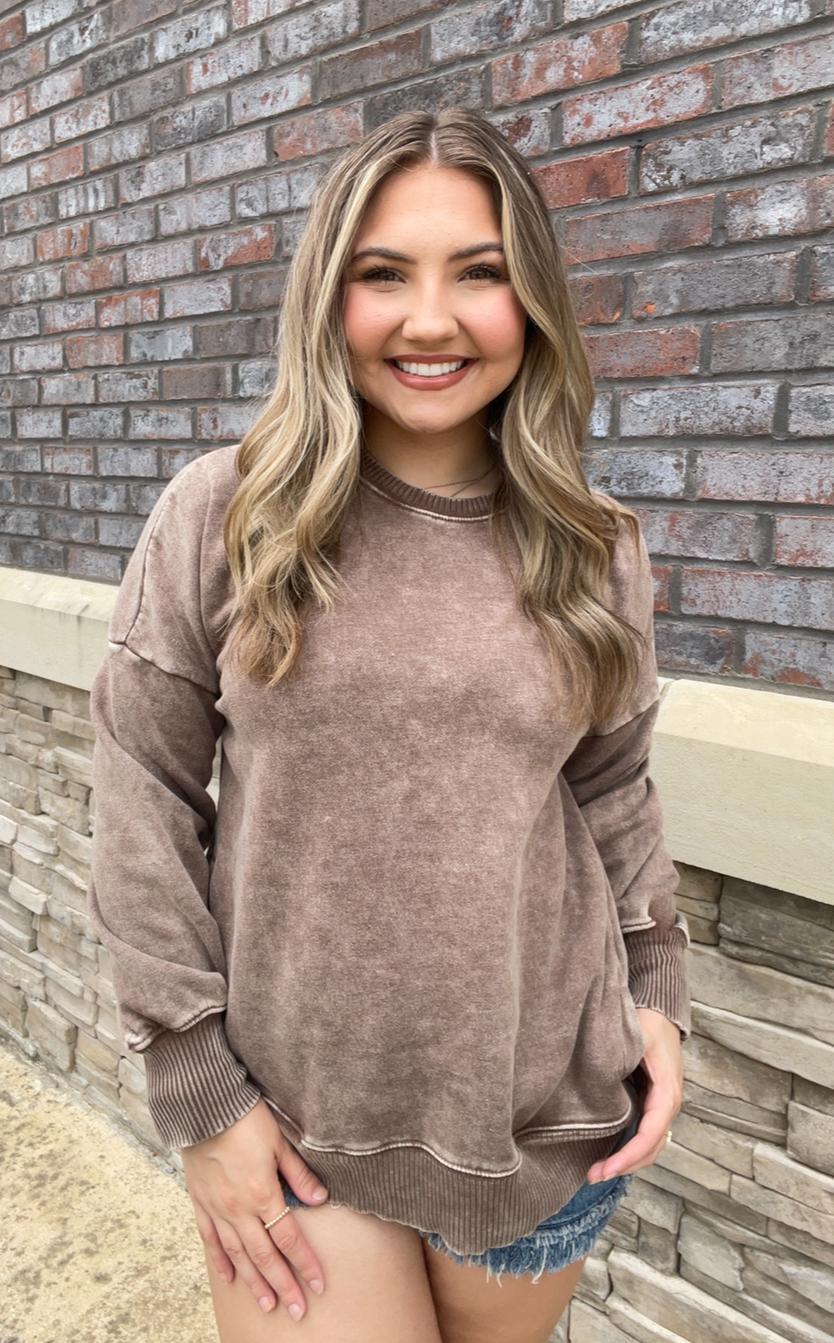 Mocha Pullover