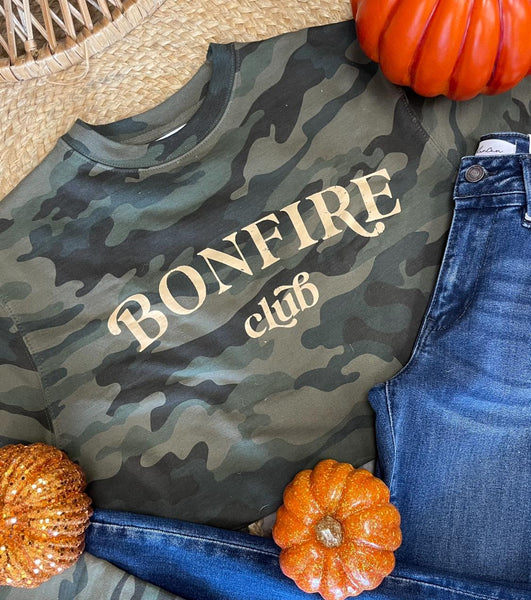 Camo Bonfire Sweatshirt