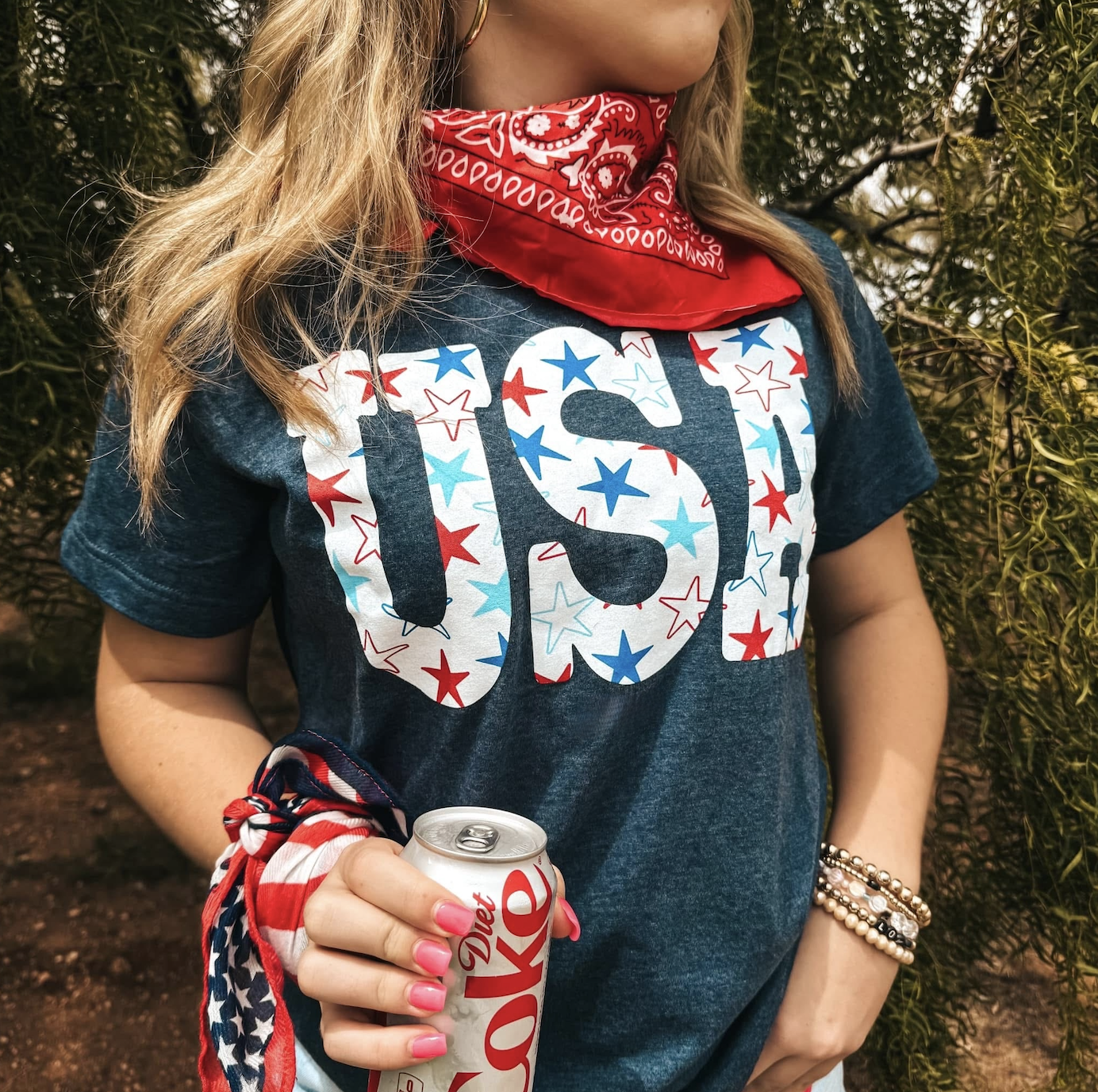 Starry Usa Tee