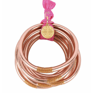 BuDhaGirl Rose Gold All Weather Bangles