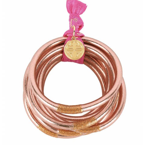 BuDhaGirl Rose Gold All Weather Bangles